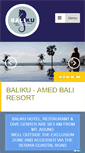 Mobile Screenshot of amedbaliresort.com